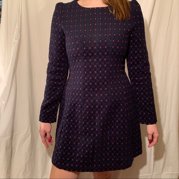 Juniors Long Sleeve Dress - Picture 2 of 3